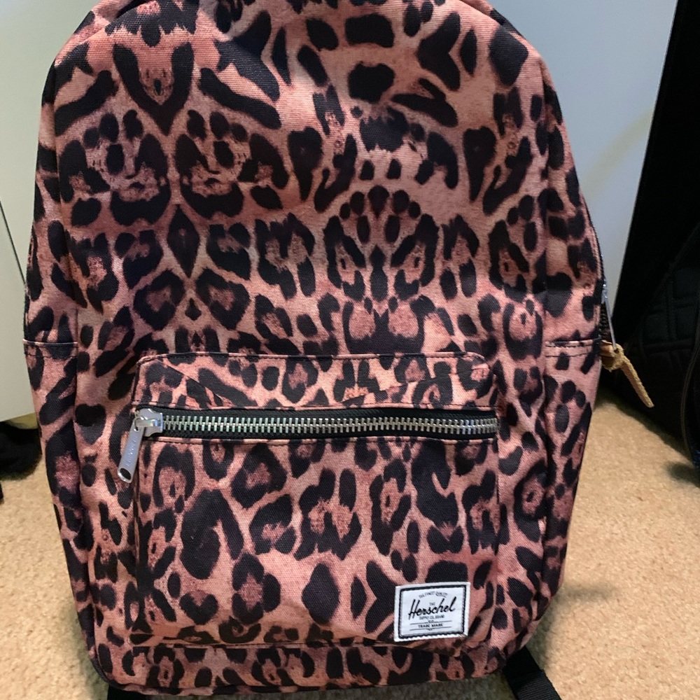 Leopard Herschel backpack